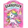 Unicorns with stickers. In a sweet fairy tale