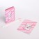 Gift set for the girl "Kitty with a heart" wallet, notebook, handle