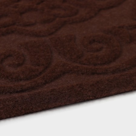 Rug Sunbathing Flood Dailers "Eastern Fairy Tale", without edging, 40 × 60 cm, brown color-2