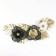 Panel interior metal "Flowers and leaves of monsters" 52.5x21 cm