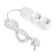 Extension cord Luazon Lighting Eco, 2 sockets, 1.7 m, 16 A, 3500 W, PVS 3x1 mm2, s/k