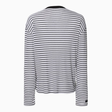 Longslivla female striped Mist ONESIZE, White-3