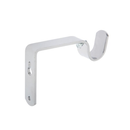 Crohstein for cornice D20 is a single -row 8 cm, color chrome