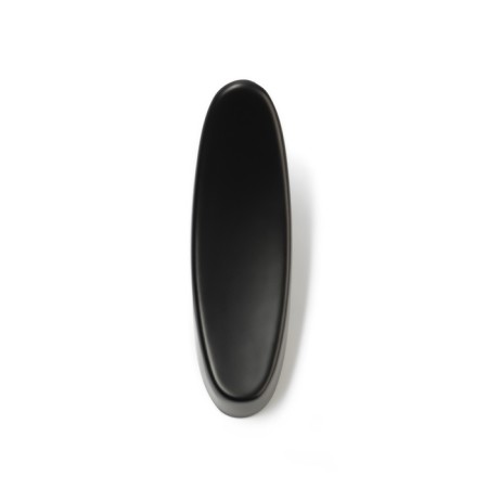 Furniture hook Cappio Plate, one -rod, black color-2