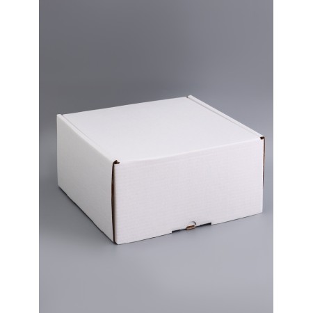Self -charged box, white, 28 x 27 x 9.5 cm-2