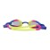 ATEMI M105 swimming glasses, silicone, blue/pink/yellow color