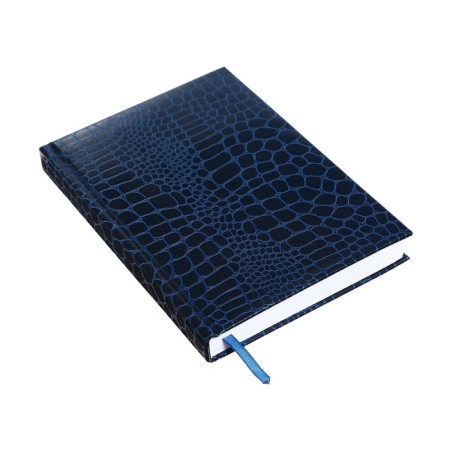 Dated diary of 2024, A5, 176 sheets, Attomex.arkona, Bumvinyl cover, Lasse, Block 70 g/m2, blue-1
