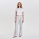 Women's pants Minaku: Country Melody Blue color, rr 48