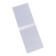 Notepad A5, 80 sheets, in a cage, on a crest, Metallic "purple", lugbag cover, embossing, offset unit