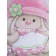 Mona Liza Kids Nursery Crystiller "Bunny on Green", size 110x145 cm