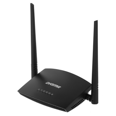 Wireless Digma DWR-N301 N300 10/100Base-TX Black (Pack.: 1pc)-7
