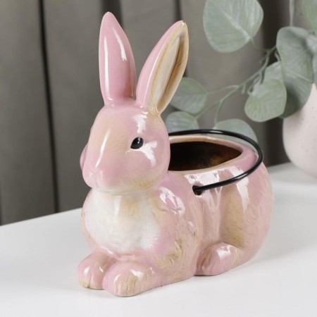 Ceramic "Bunny" candy, 17.5 × 12 × 19 cm, color mix