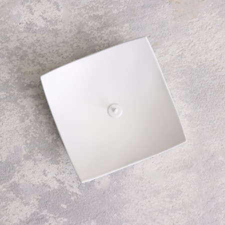 Block "quarter" metal per 1 candle, 7x2.7 cm, white-2
