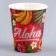 A set of paper dishes "Aloha", 6 plates, 6 glasses