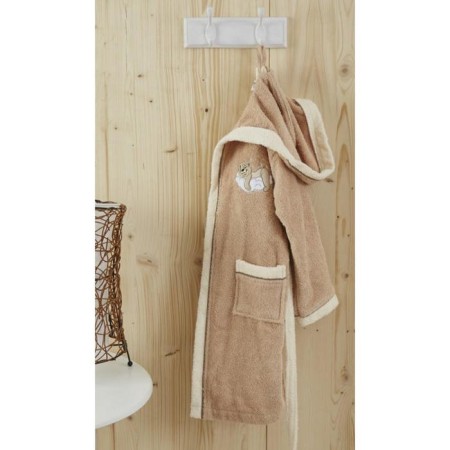 Children's robe 2-3 years Sevil, beige color