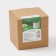 Porcelain Bank for bulk products Bellatenero “Leaves”, 300 ml, D = 8.5 cm, white color