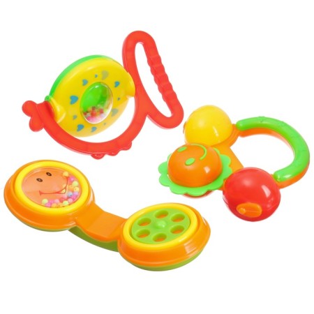 Set of rattles "Little Joy", 3 pcs, color mix, baby-13