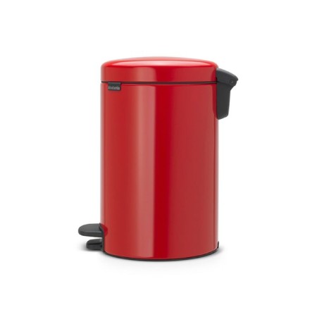 Brabantia Newcon bucket, plastic inner bucket, with a pedal, flame red color, 12 liters-1