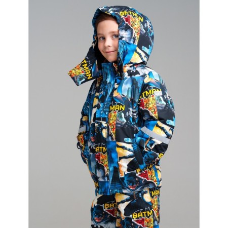 Winter kit for the boy PlayTode: jacket and semicunner, height 110 cm-3