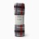 Sherlock plaid 140x200cm, gray-red color, fleece 180g/m PE