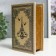 Broke Broke tree to the leatherette "Retro. Paris" 16x11x4.5 cm