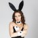 Carnival set "Oblast Bunny" (ears+ chocker+ accessory on the wrist)
