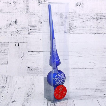 Top "Frosty Snowflake" 5.5x28 cm, blue-1
