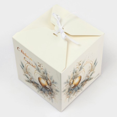 New Year. The box is folding, a gift New Year's "toy" 14 x 14 x 14 cm.-3