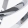 Orbit chandelier, 144W LED, Chrome color, 8100lm, 2700-6500K