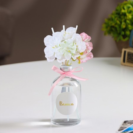Aromatic diffuser with Sakura decor, 100 ml, vanilla, "Wealth of aroma"-1