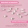 Rhinestones "truncated cone", glass, d = 4.8 mm, 100 pcs, silver color