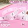 Dimensor satin, “m”, 1000 pcs, 12 mm, 30 m, white color