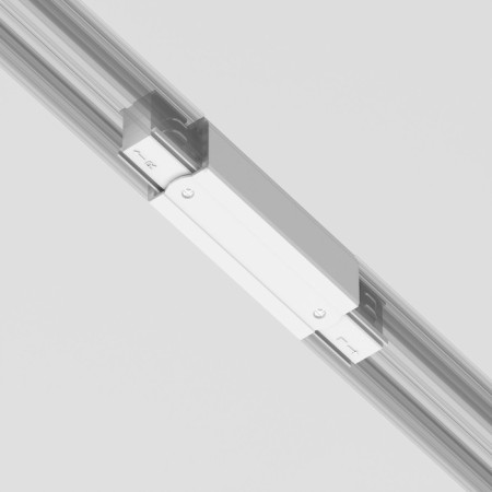 Direct Connector for the Technical Trac-31W overhead track system, 16.6x3.2x3.2 cm, white color-4