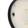 Nightlight "lantern with a candle" LED from batteries 2HAA Black 9.5x9.5x25.5 cm Risalux