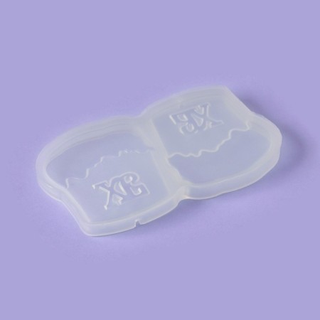 Silicone Mold for candy and chocolate "Easter cakes", 14.2 × 8 cm, the color is transparent-1