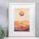 Photo frame plastic 30x40 cm "Bjern" Snezhny