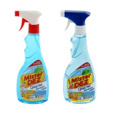 Washing means of glass and mirrors Mister Dez, Grapefruit, 500 ml