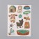 Photo album 25 sheets (stickers+rings) "cheerful dog" 19x27x3 cm