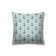 Decorative pillowcase "Zigzags with anchors", on a zipper, size 45x45 cm