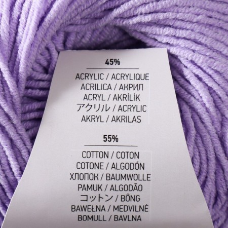 Yarn "Jeans" 55% cotton, 45% acrylic 160m/50g (89 Astra)-3