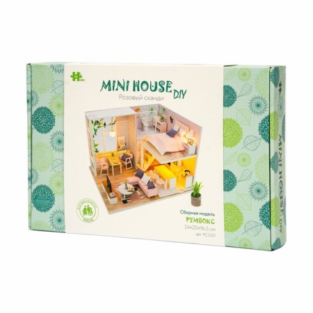 Interior designer Hobby Day Minihouse "Pink Scande", Rumbox-5