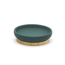 Soap dish fansy, green color