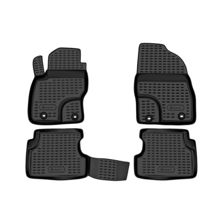 Rugs in the salon for Ford Focus II 2004-2011, 4 pcs.