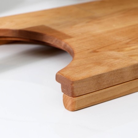 Defense board with a compartment for a plate 31 × 22 × 3.8 cm, birch-2