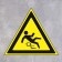 Sign W 28 "GOST R 12.4.026-2001" Caution. Slippery, self -adhesive