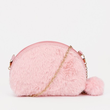 Bag's bag with lightning, pink color-1