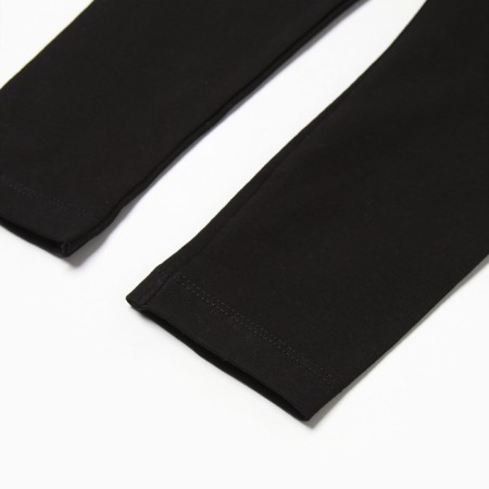 Legins for girls, black color, height 92-98 cm-3
