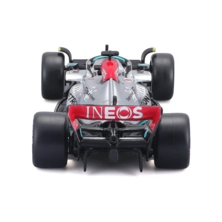 Racing machine BBURAGO Mercedes-AMG F1 W13 LH, DIE-CAST, 1:43-3