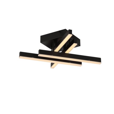 Ceiling Ceiling ST LUCE. SL933.402.04. Samento. 1x22 W, LED, 3000K/4000k/6000k, 50x50x15 cm, black color-8