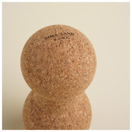 Massage ball Sima-Land Home, D = 15 cm, cork-2